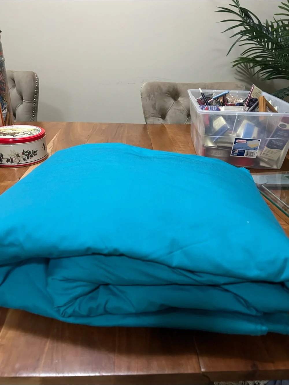 N/A heavyweight turquoise
